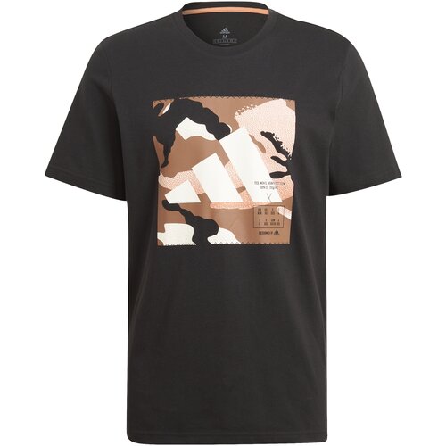 Adidas muška majica CAMO BOS TEE M crna GN6838 Slike