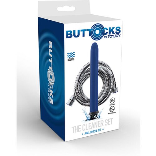 Toy Joy Buttocks The Cleaner Shower Set 15cm Blue Slike