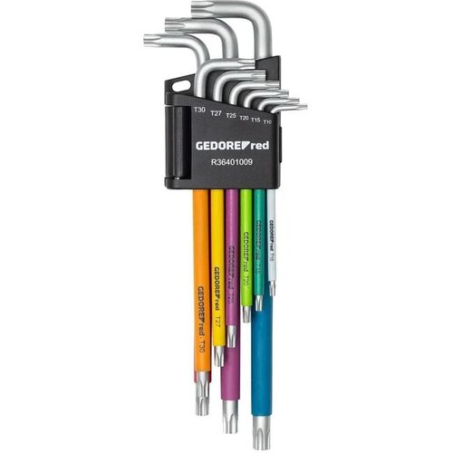 Gedore Red Set Torx ključeva T10-T50 9del. Slike