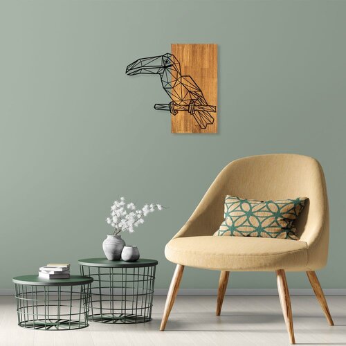 Wallity Zidna dekoracija MA-293, 58 x 60 cm, Smeđa Cene