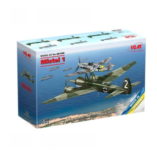 ICM Model Kit Aircraft - Mistel 1 WWII German Composite Aircraft 1:48 ( 060920 ) Slike