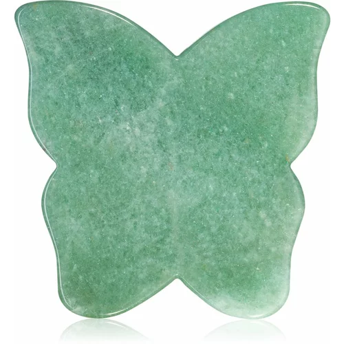 Crystallove Butterfly Aventurine Gua Sha Plate pripomoček za masažo