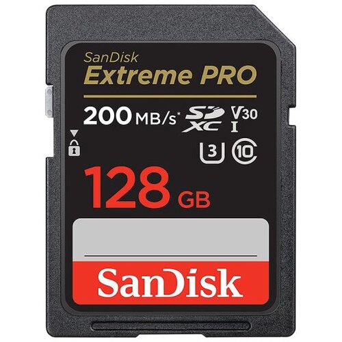 Sandisk SDXC 128GB Extreme Pro 200MB/s V30 UHS-I Class10 U3 V30 SDSDXXD-128G-GN4IN Cijene