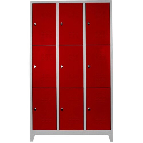 Hanah home Ormar Js1024Kı, 97x200x37 cm, Crveni Cene