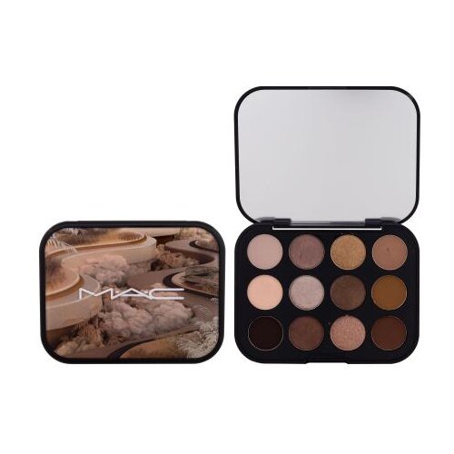 Mac Connect In Colour Eye Shadow Palette paletka senčil za oči 12.2 g Odtenek unfiltered nudes Cene