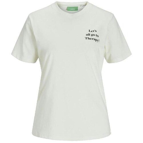 Jack & Jones Majice s kratkimi rokavi T-shirt JJXX Naomi beige Bež Cene