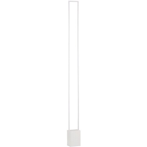 Nova Luce Bela LED stoječa svetilka (vi&amp;scaron;ina 161 cm) Lithos &amp;ndash; Slike