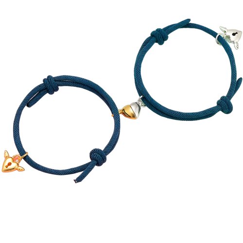 IZMAEL Zapestnice Heart Magnet - Modra Cene