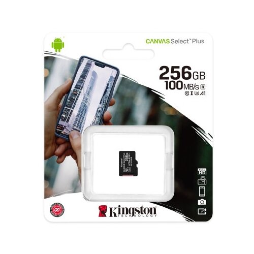 Kingston Memorijska kartica select plus micro sd 256gb class 10 uhs u1 100mb/s ( SD11019 ) Slike