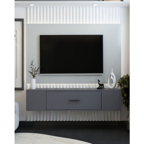 Hanah home Kodaks - Anthracite Anthracite TV Stand Cene