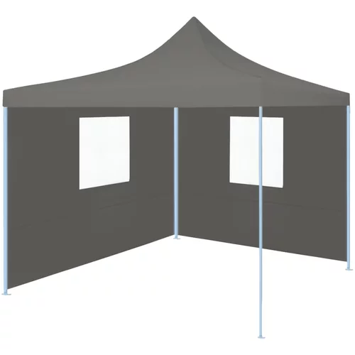 vidaXL profesionalen zložljiv vrtni šotor z 2 stranicama 2x2 m jeklo