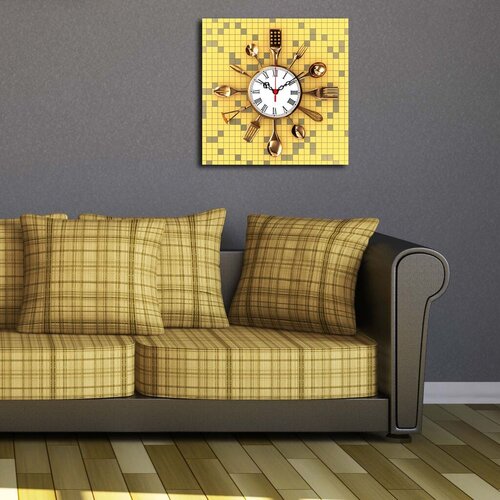 Wallity zidni sat Msk-23, 40x40 cm Cene