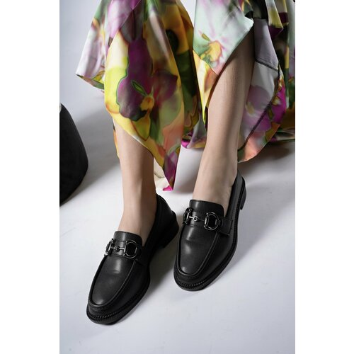 Riccon Elyvalin Women's Loafer 0012101 Black Slike
