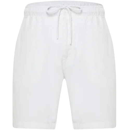 Trendyol Men's White Loose Fit Shorts