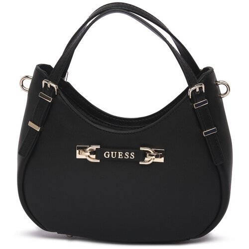 Guess Torbe BLA LEFIA SMALL SATCHEL Črna Slike