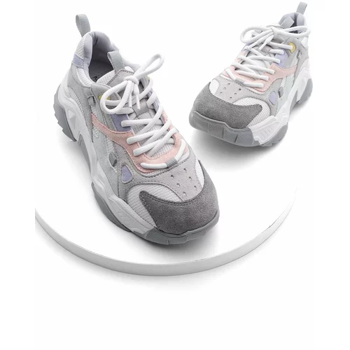Marjin Sneakers - Gray - Flat