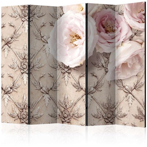  Paravan u 5 dijelova - Romantic beige II [Room Dividers] 225x172 Slike