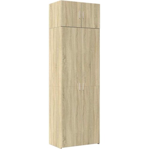  za pohranu boja hrasta sonome 70 x 42,5 x 225 cm drveni Slike