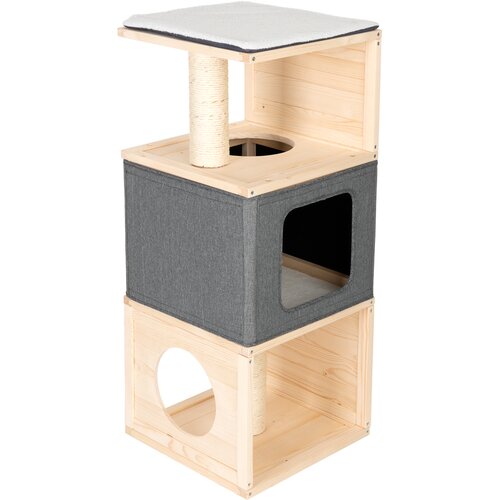 Zooplus Kućica za mačke Cubist - D 40 x &amp;Scaron; 40 x V 96 cm Slike