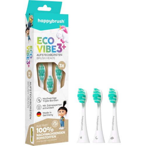 happybrush ECO VIBE 3+ Agnes glave električne četkice za zube - 1 set Cene