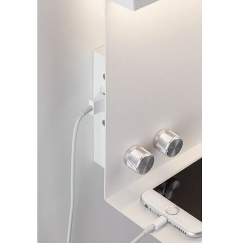 PAULMANN 78919 - LED/4,5W prigu&amp;scaron;iva svetiljka sa policom i USB + LED/1,6W 230V Slike