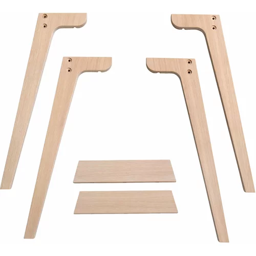 Oliver Furniture® dodatne noge za pisalno mizo (66 cm) oak