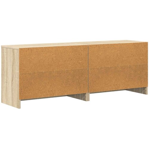  za krevet s policom 2 pcs Hrast sonoma 66 x 33 x 48 cm Slike