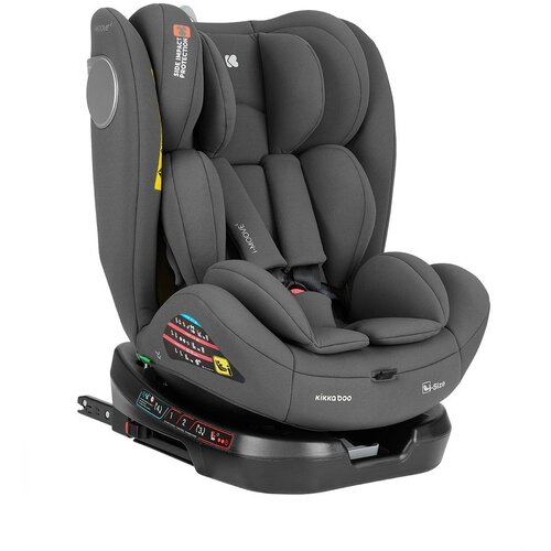 Kikka Boo autosjedalica i-Moove 2 i-Size, Grupa 0+, 1, 2, 3 (0-36 kg) (40-150 cm) - Dark Grey Slike