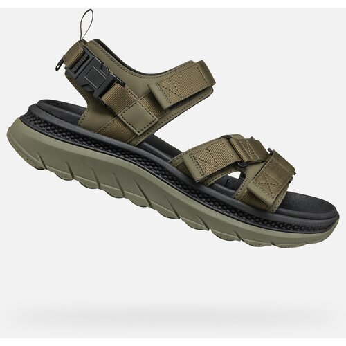 Geox Khaki men's sandals Spherica Actif X S - Men's Cene