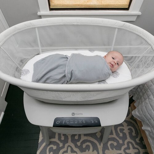 4moms Mamaroo navlaka za du&amp;scaron;ek, bela Slike