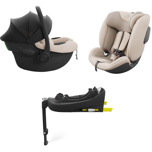 Kinderkraft ENDURA 3u1 Modular System autosjedalice + baza, Beige Cijene