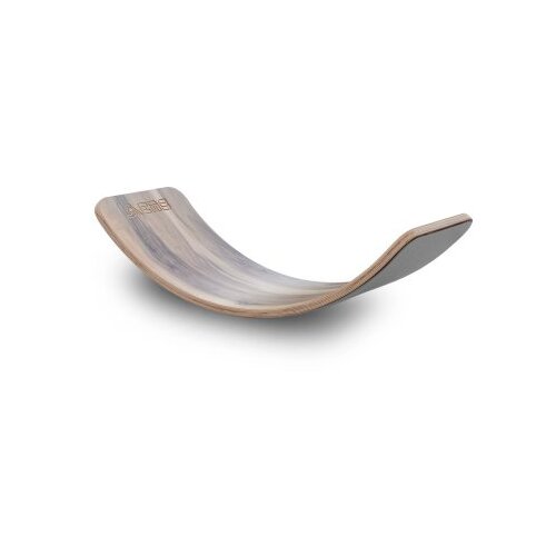 Hanah home Drvena balans daska Wavy Board Walnut Grey Slike