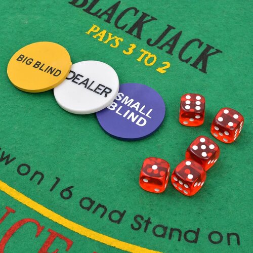  Set za Poker i Blackjack s 600 Laserskih Žetona Aluminijum Slike