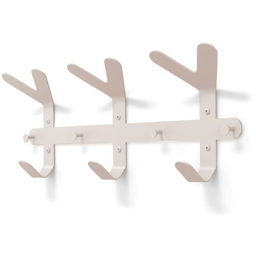 Spinder Design Smeđe-siva željezna zidna vje&amp;scaron;alica 66 cm Frondo &amp;ndash; Slike
