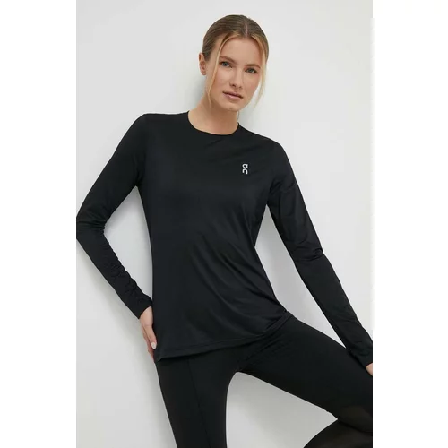 On-running Majica dugih rukava za trčanje Core boja: crna