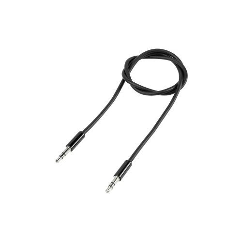SpeaKa Professional JACK audio priključni kabel [1x JACK utikač 3.5 mm - 1x JACK utikač 3.5 mm] 1 m crn SuperSoft Cijene