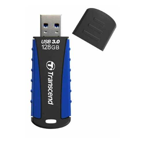 Transcend 128GB, USB3.0, JetFlash 810, crno-plavi (TS128GJF810) Slike