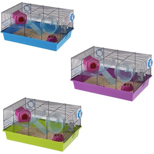 Ferplast kletka za hrčke milos medium, opremljena, različne barve - 50 x 35 x 25 cm Cene