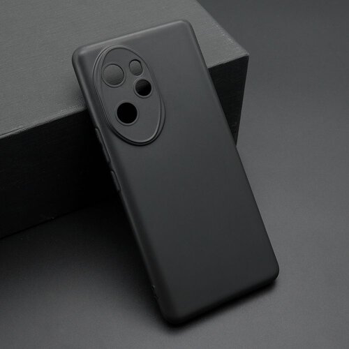 Maska ultra tanki kolor za huawei honor X100 pro/ crna Slike
