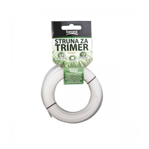 Beorol struna za trimer kvadratna 2.4mm x 15m ( STK2415 ) Cene