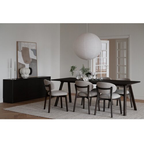 Rowico Raztegljiva jedilna miza iz masivnega hrasta 95x220 cm Clapperton &amp;ndash; Slike