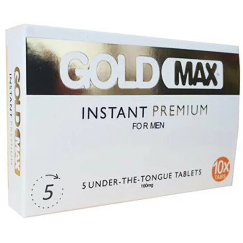 Erogena cona tablete za moške Gold Max Instant Premium - 10 tablet (R900220-10)