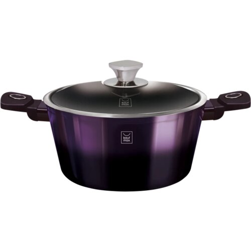 Kaufmax Šerpa sa poklopcem 24cm Purple Eclipse Collection KM-0047 Cene