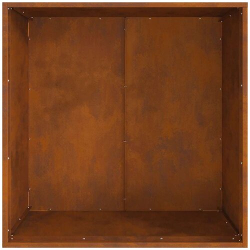 vidaXL Corten čelik 80 x 80 x 43 cm Izdržljivo Rustikalno ognjište Cene