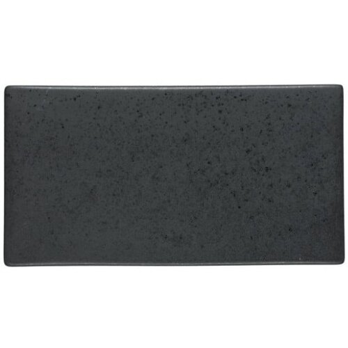 Bitz crni pladanj od kamenine Mensa, dužina 30 cm Slike