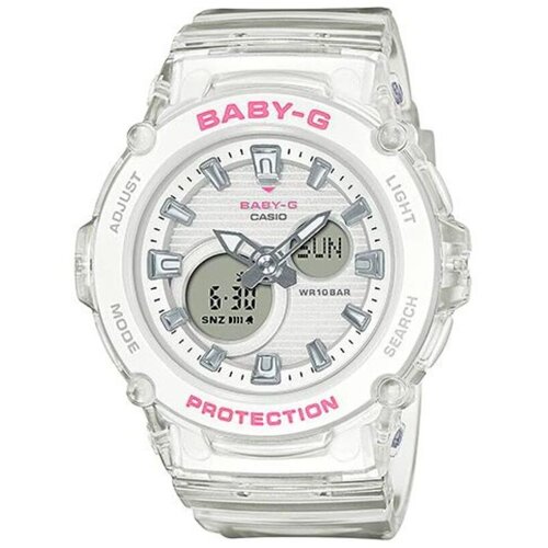 Casio Ženski sat Baby-G BGA-270S-7A, Beli Slike