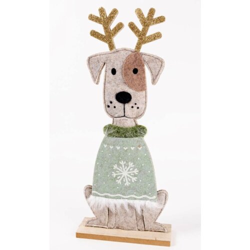 Viter novogodi&amp;scaron;nja dekoracija od filca kuca h36cm ( 061453 ) Slike