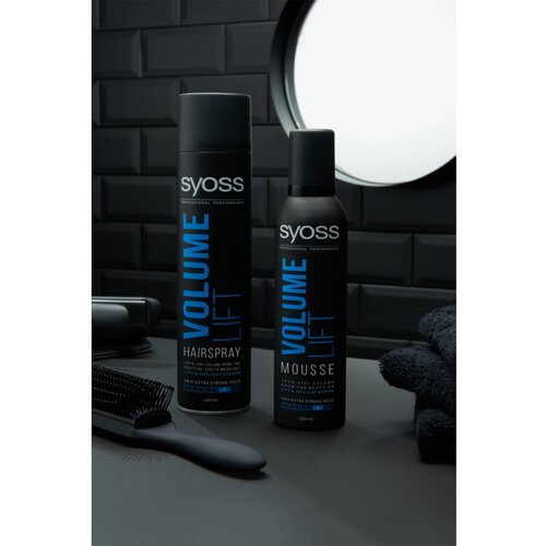 Syoss Professional Performance volume lift lak z močnim utrjevanjem za volumen las 300 ml Slike