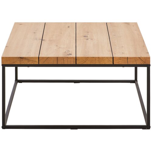 P &amp;amp; B klubska miza, 80/40/80 cm črna, barve hrasta Slike