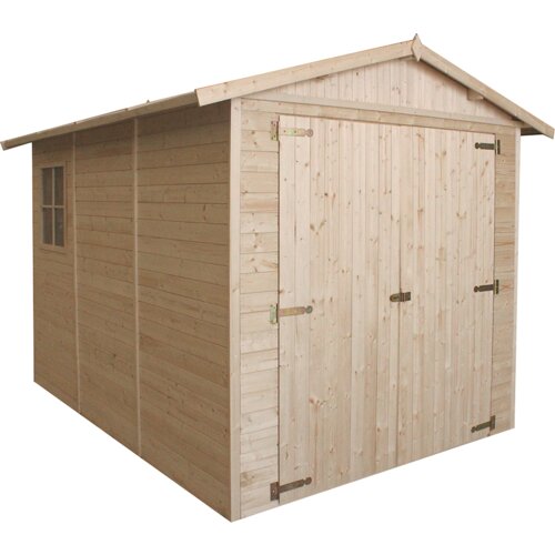 Timbela Lesena garaža 6 m² - H222x244x320 cm - Garaža za motorna kolesa - Panelna konstrukcija - M105, (21873277) Cene